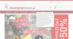 Desktop Screenshot of maszynylesne.pl